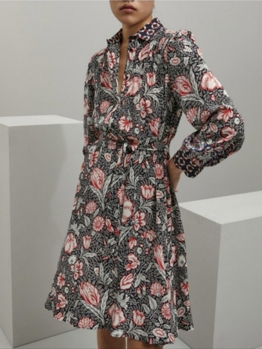 Weekend By Max Mara Crepe De Chine Dress
